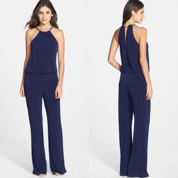 Laundry By Shelli Segal Pants - Laundry by shelli segal chain detail jumpsuit